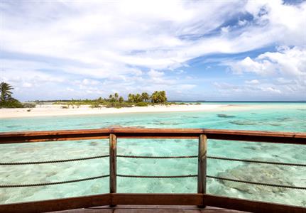 End of Pontoon Overwater Bungalow - Le Tikehau by Pearl Resorts
Le Tikehau by Pearl Resorts