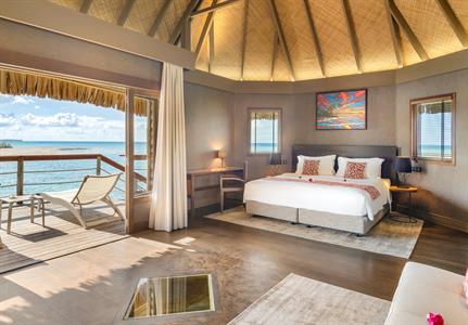End of Pontoon Overwater Bungalow - Le Tikehau by Pearl Resorts
Le Tikehau by Pearl Resorts