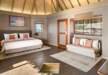 End of Pontoon Overwater Bungalow - Le Tikehau by Pearl Resorts
Le Tikehau by Pearl Resorts