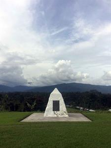 Memorial at Kokoda Station - back view
