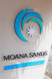 Moana Sands Lagoon Resort Road Sign
Moana Sands Lagoon Resort