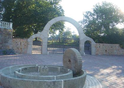New arch to form entrance
A World of Stone