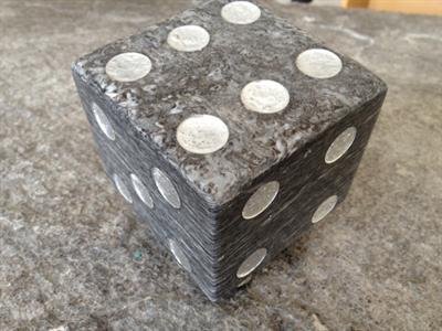 Polished schist dice
A World of Stone