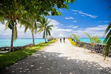 Amoa Resort - Walk to jetty
Amoa Resort
