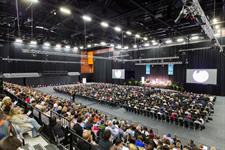 Large plenary in Claudelands Arena
Claudelands Conference & Exhibition Centre
