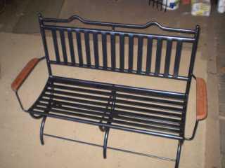 Seating: Tuscany 2 seater bench with back and arms
Iron Design