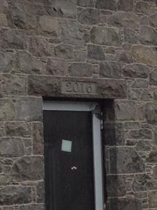 Carved date stone on new home
A World of Stone