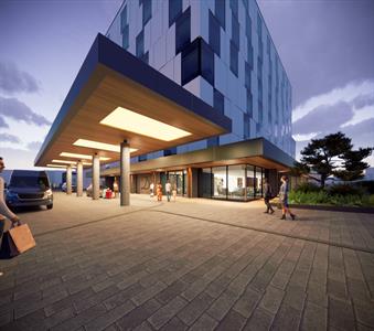 DH Invercargill Artist Impression Porte Cochère SW
Distinction Invercargill Hotel - Coming Soon